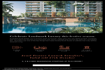 2, 3 and 4 BHK starting at Rs 2.8 Cr at Godrej South Estate in New Delhi