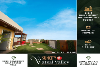 Suncity Vatsal Valley: Luxurious Independent Living Just Minutes from Golf Course Road, Gurugram