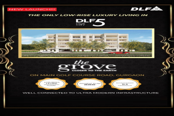 The only low rise luxury living in DLF The Grove, Gurgaon