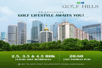 M3M Golf Hills: Embrace the Golf Lifestyle at New Golf Course Extn Road, Gurugram
