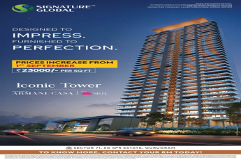 Secure Your Home Before Prices Rise! || Invest in Iconic Tower Now! || Signature Global's Price Hike Alert!