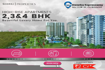 Elevate Your Lifestyle with Godrej Properties' High-Rise Apartments in Sector 89, Gurugram