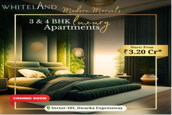 Whiteland Modern Marvels: A Beacon of Luxury with 3 & 4 BHK Apartments in Sector-103, Dwarka Expressway