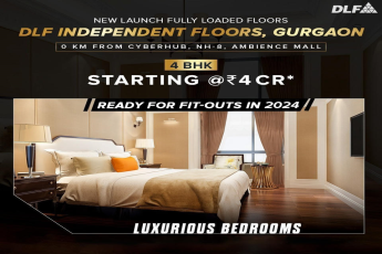DLF Independent Floors Gurgaon: Serene 4 BHK Sanctuaries with Luxurious Bedrooms