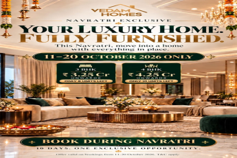Book During Navratri for Exclusive Fully Furnished Homes || Vedam Homes Navratri Launch: Limited Units Available || Secure Your Luxury Home This Navratri with Vedam Homes