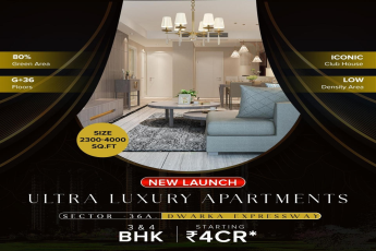 Introducing Sector 36A's Most Coveted Address: Ultra Luxury Apartments on Dwarka Expressway