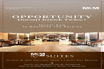 M3M 57th Suites in Sector 57, Sushant Lok III, Gurugram: A Lucrative Investment Opportunity