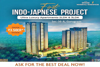 Krisumi Waterfall Residences: The Pinnacle of Indo-Japanese Living in Sec-36 A, Gurugram