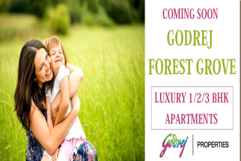 Luxury 1/2/3 BHK apartments at Godrej Forest Grove in Mamurdi, Pune