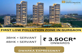 Puri Diplomatic Greens: A Breath of Fresh Air on Dwarka Expressway, Gurgaon – Luxurious 3BHK and 4BHK Homes Starting at ?3.50CR