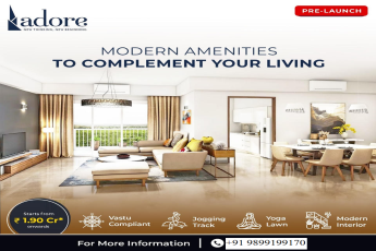 Adore Residences: Modern Amenities Complement Your Living in Gurugram