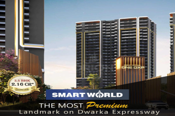 Book 3.5 and 4.5 BHK Premium ultra luxury home Rs 2.16 Cr at Smart World One DXP in Dwarka Expressway, Gurgaon