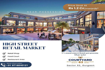 Courtyard by Reach Group: The Premier High Street Retail Market in Sector 62, Gurgaon