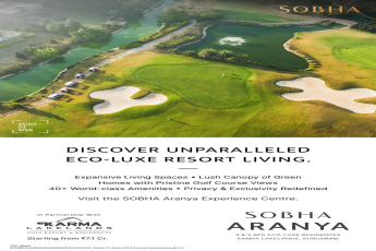 Discover Eco-Luxe Living at Sobha Aranya, Gurugram, from ₹7.1 Cr