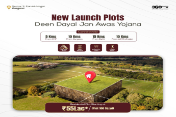 360 Realty Announces New Launch Plots Under Deen Dayal Jan Awas Yojana in Sector 3, Farukh Nagar, Gurgaon