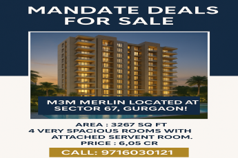 Luxurious Living in Sector 67, Gurgaon - M3M Merlin