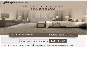 Godrej Properties' Elegant Expansion: Luxury 2, 3 & 4 BHK Homes in Sector 89, Gurugram