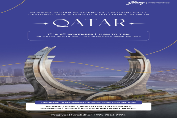 Explore **Godrej Properties** at the Exclusive Event in **Doha, Qatar** on **7th & 8th November**