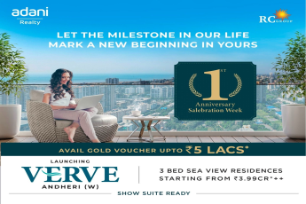 Adani Realty Introduces Verve in Andheri West: A New Era of Sea View Living