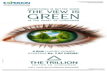 Explore The Trillion, 4 BHK Luxury Homes in Gurugram from Rs. 7.87 Crore
