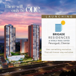 Launching Brigade Residences at World Trade Center in Perungudi, Chennai