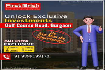 First Brick's Prime Investment Opportunity on Golf Course Road, Gurgaon