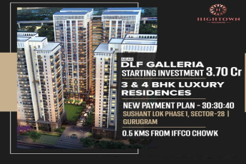 Presenting 3 & 4 BHK luxury residences at Silverglades Hightown Residences in Gurgaon