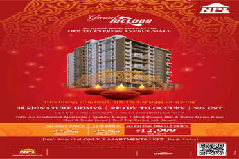Don't miss out only 7 apartments left at NPL Grand Melody, Chennai