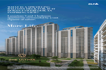 Luxurious 3 and 4 bedroom apartments at DLF Ultima in Gurgaon