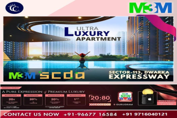 M M SCda Launches Luxury Apartments in Sector-113, Dwarka Expressway