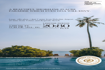 Exclusive Shoreline Living: The House of Abhinandan Lodha's 23-Acre Paradise in Goa