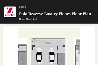 Breez Polo Reserve Luxury Floors Floor Plan: A-1 at 129 sq m