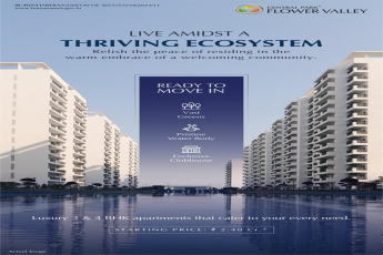 Central Park Flower Valley: Eco-Luxury Living with 3 & 4 BHK Apartments in the Heart of Nature