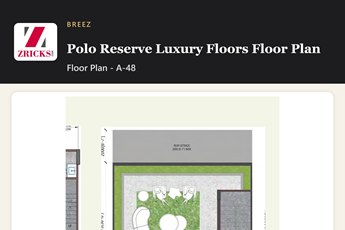Breez Polo Reserve Luxury Floors Floor Plan: A-48 at 128.46 sq m