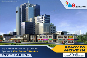 High street retail shops, office spaces and Pre - Rented Studios at VSR 68 Avenue in Gurgaon