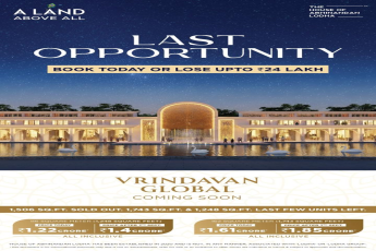 Last Opportunity at Vrindavan Global, Prices Start at ₹1.22 Crore, The House of Abhinandan Lodha