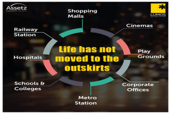 Everything is surrounded within arms reach at Assetz Lumos