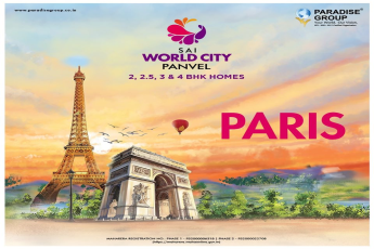 Book 2, 2.5, 3 & 4 BHK homes at Paradise Sai World City in Panvel, Navi Mumbai