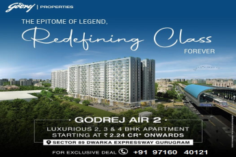 Godrej Air 2: The New Benchmark of Elegance in Sector 89, Dwarka Expressway, Gurugram