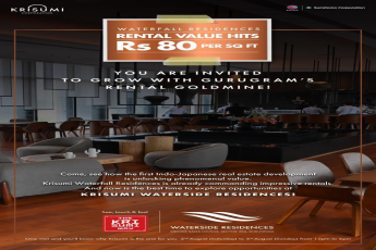 Krisumi Waterfall Residences, Rs 80 per Sq Ft, Gurugram