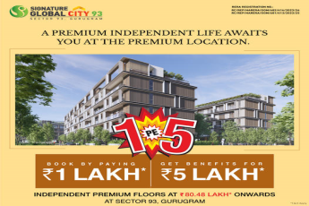 Experience the joy of luxury living with Signature Global City 93, Gurgaon