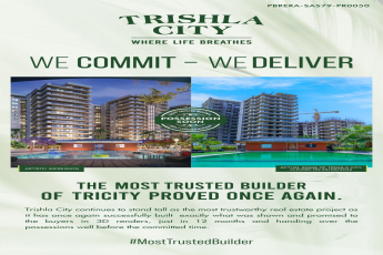 Possession soon at Trishla City in Zirakpur, Chandigarh