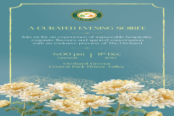 Experience The Orchard Preview at Central Park Flower Valley, 11th Dec - Enquire Now!
