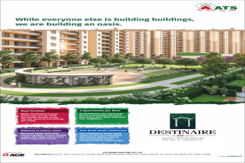 Book 3 and 4 BHK apartment at ATS Destiniaire in Great Noida