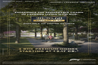 Discover Godrej Lakeside Orchard, Sarjapur Road, 3 BHK from ₹2.17 Cr!