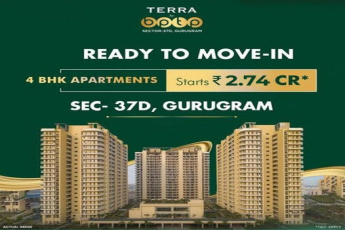 Terra Group's Luxurious Ready-to-Move-In 4 BHK Apartments in Sector 37D, Gurugram