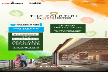 Live Luxuriously at The Palatial by Hero Homes, Sector 104, Dwarka Expressway, Gurugram - Limited Time Offer