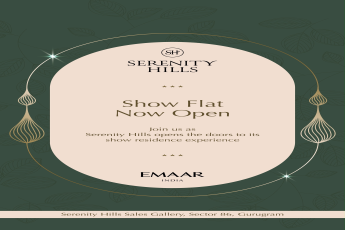 Visit Our Show Flat Today at Serenity Hills || Experience Luxury Living at Serenity Hills || Show Residence Now Open at Serenity Hills