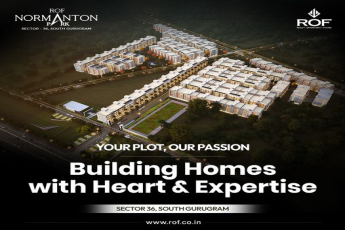 ROF Normanton Park: Crafting Dream Homes with Precision in Sector 36, South Gurugram