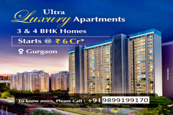 Godrej Properties Introduces Palatial 3 & 4 BHK Ultra Luxury Apartments Starting at ? 6 Cr in Gurgaon